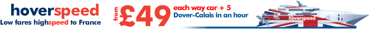 Low fares high speed to ferry to france, dover calais